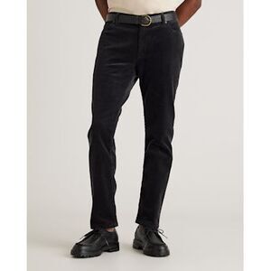 QUINCE- Men's Black Corduroy Pants